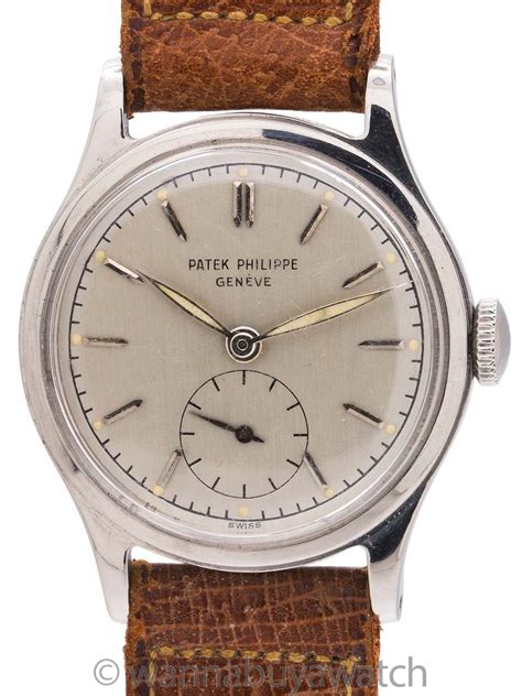 stainless steel patek philippe old models